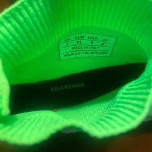 Balenciaga Speed Trainer Sock Sneakers Lime Green Men Size 8 women 9.5 EU 41 Balenciaga | Shoes | Balenciaga Speed Trainer Sock Sneakers  main image 4